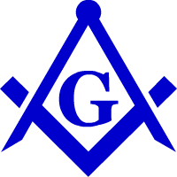 Masonic Square and Compasss