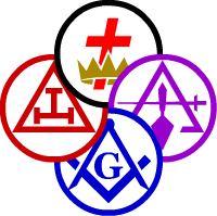 York Rite Pinwheel Logo