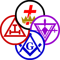 York Rite Pinwheel Logo